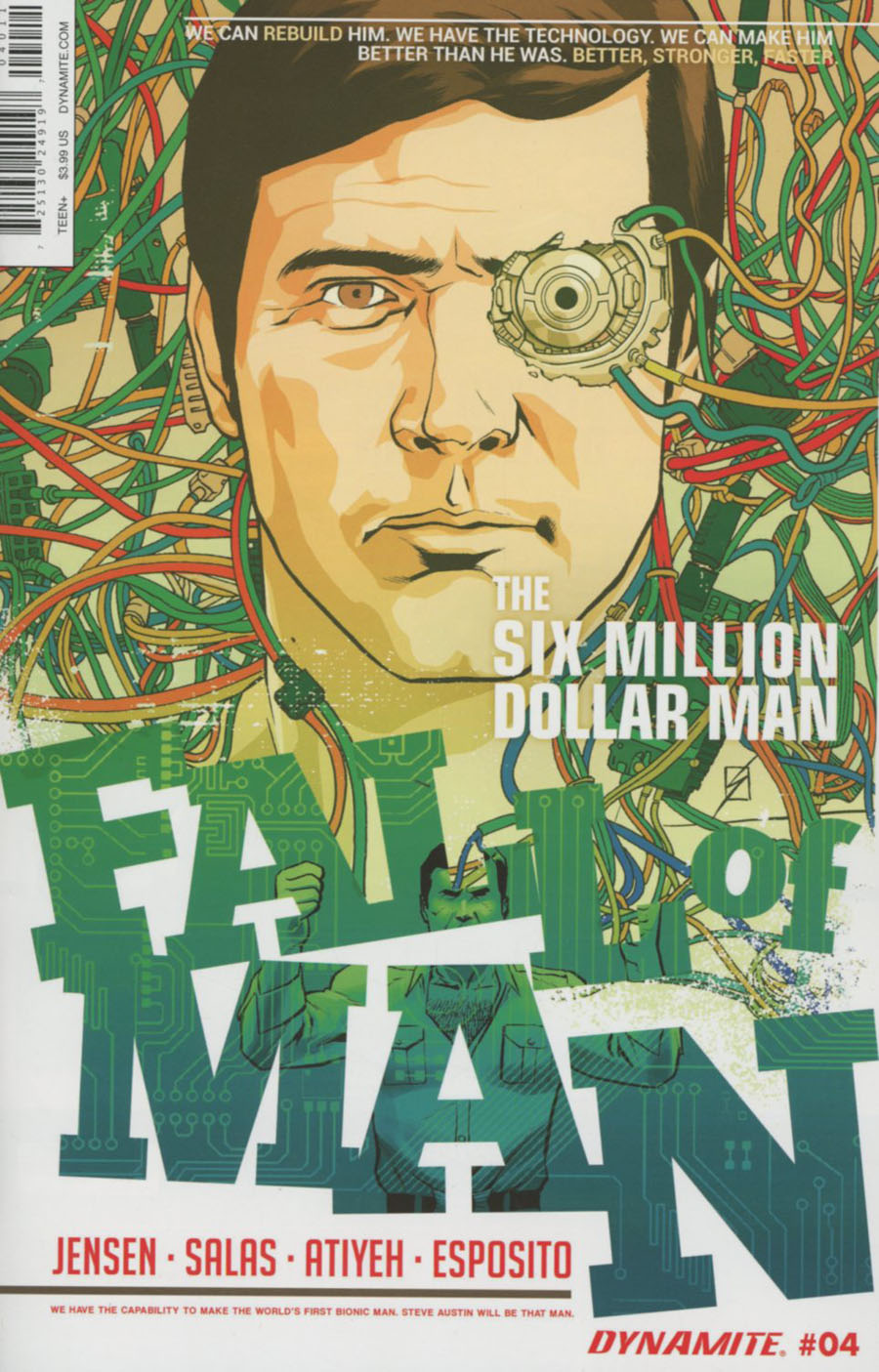 Six Million Dollar Man Fall Of Man #4
