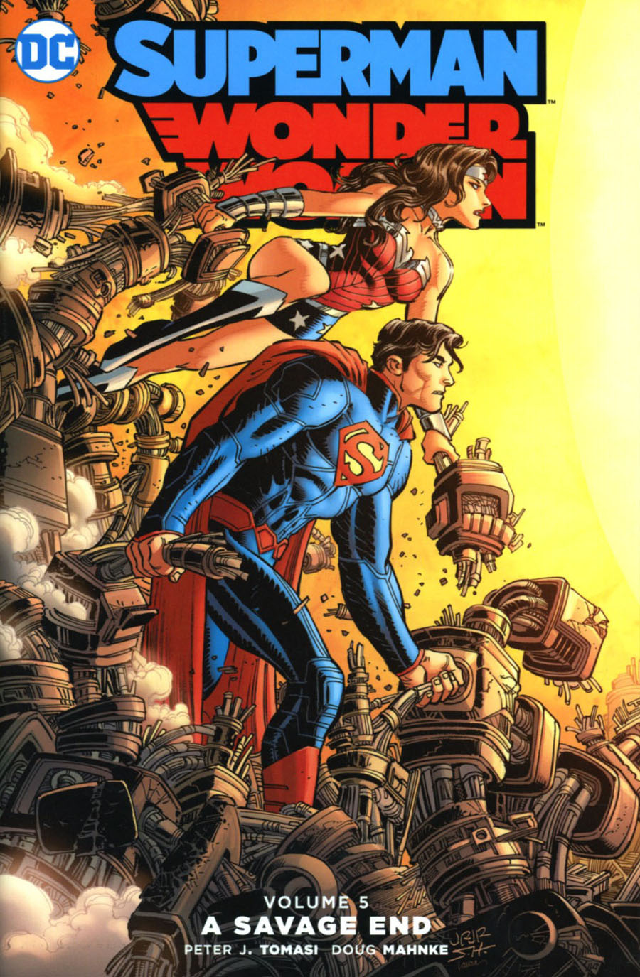 Superman Wonder Woman (New 52) Vol 5 A Savage End HC