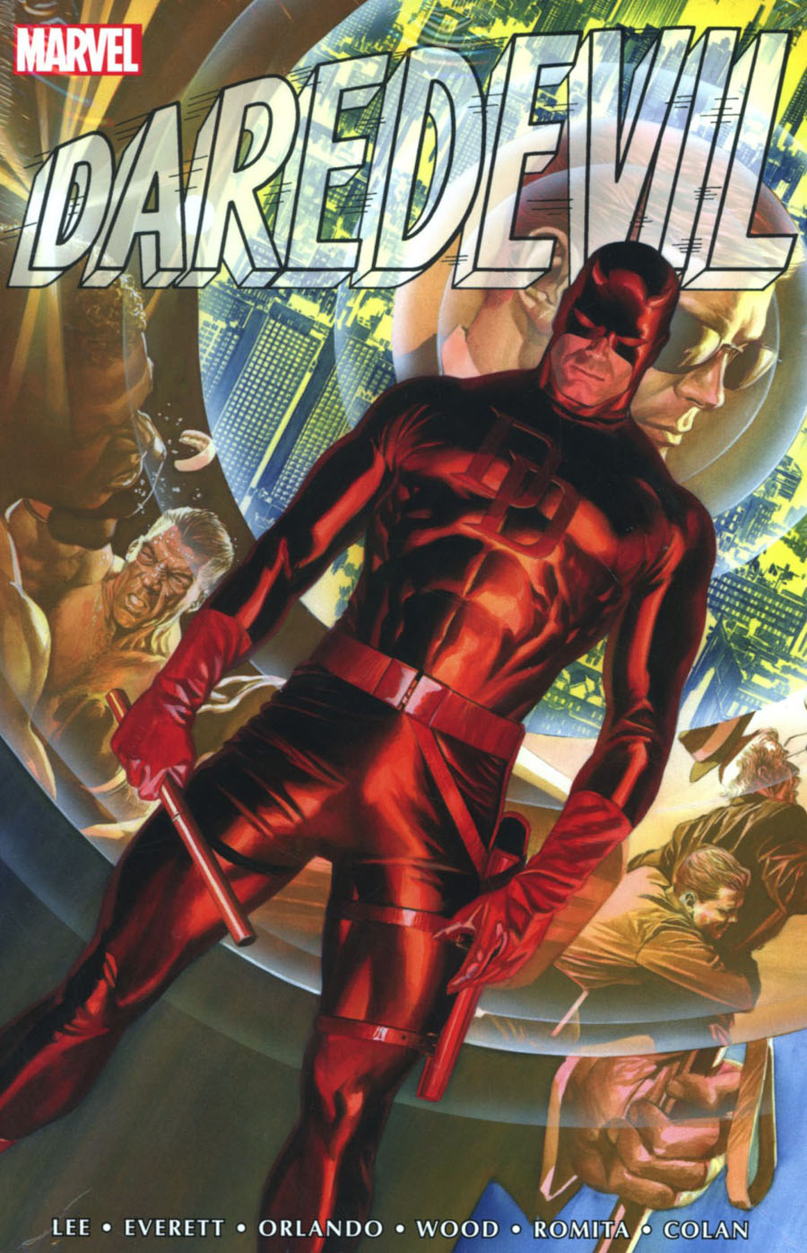 Daredevil Omnibus Vol 1 HC Book Market Alex Ross Cover