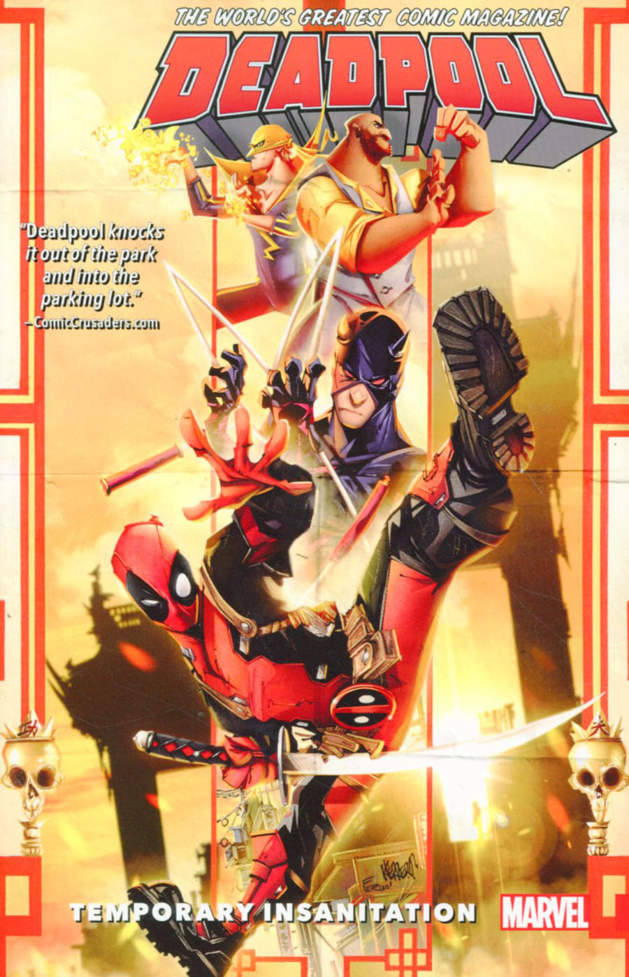 Deadpool Worlds Greatest Vol 4 Temporary Insanitation TP