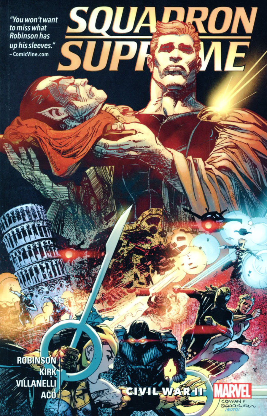 Squadron Supreme Vol 2 Civil War II TP