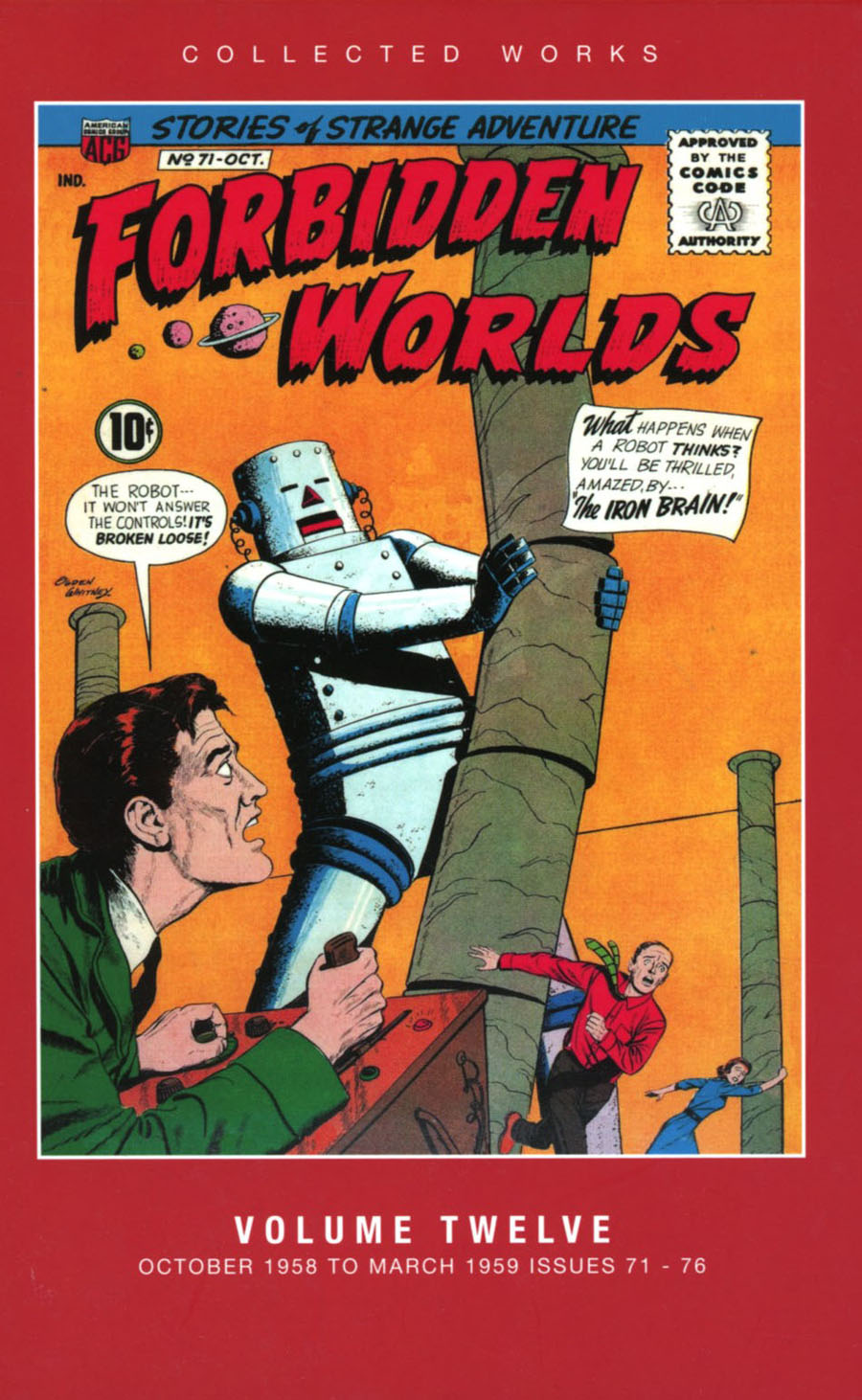 ACG Collected Works Forbidden Worlds Vol 12 HC