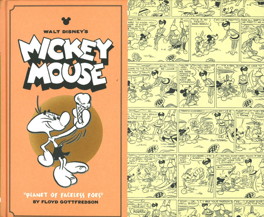 Walt Disneys Mickey Mouse Vol 10 Planet Of Faceless Foes HC