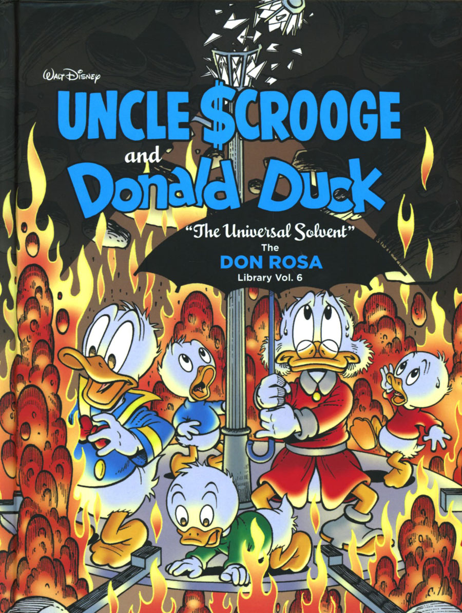 Walt Disneys Don Rosa Library Vol 6 Uncle Scrooge And Donald Duck Universal Solvent HC
