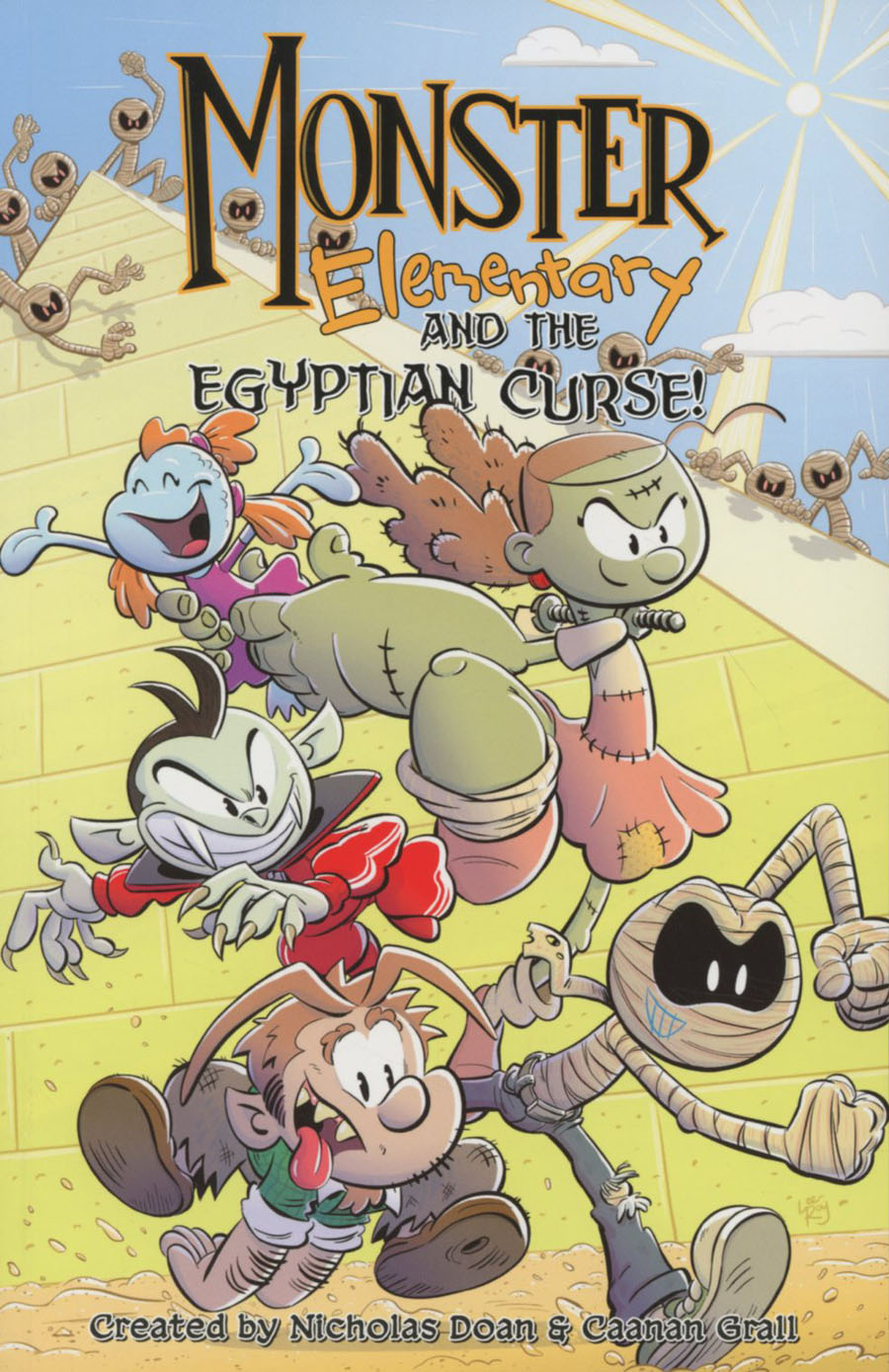Monster Elementary Vol 2 Monster Elementary And The Egyptian Curse TP