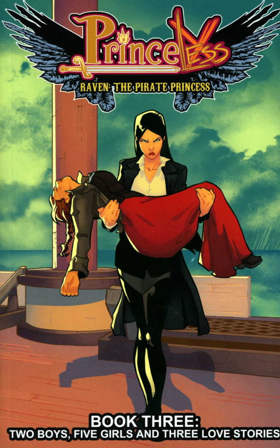 Princeless Raven The Pirate Princess Vol 3 Two Boys Five Girls And Three Love Stories TP