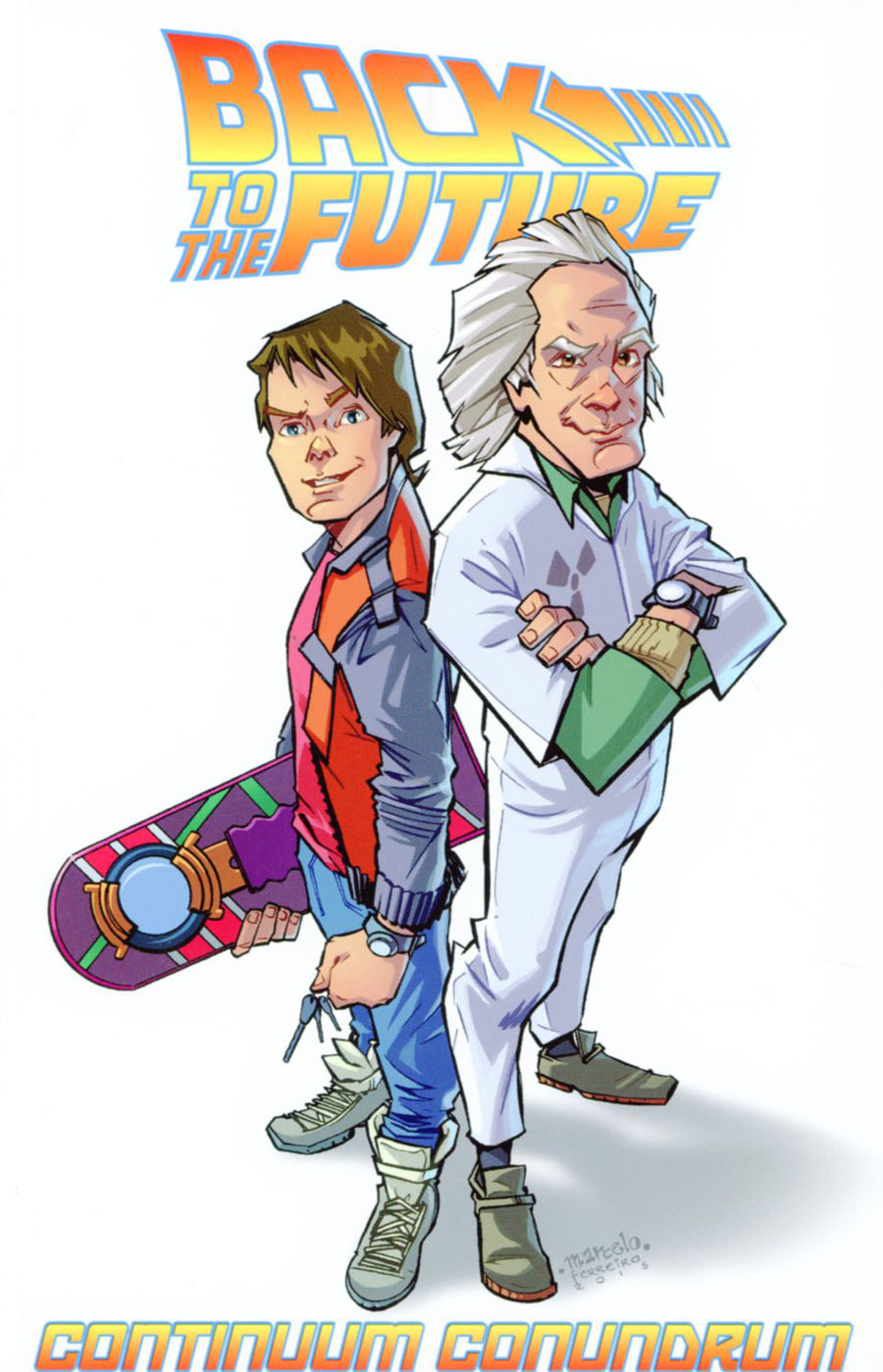 Back To The Future Continuum Conundrum TP Book Market Marcelo Ferreira Cover