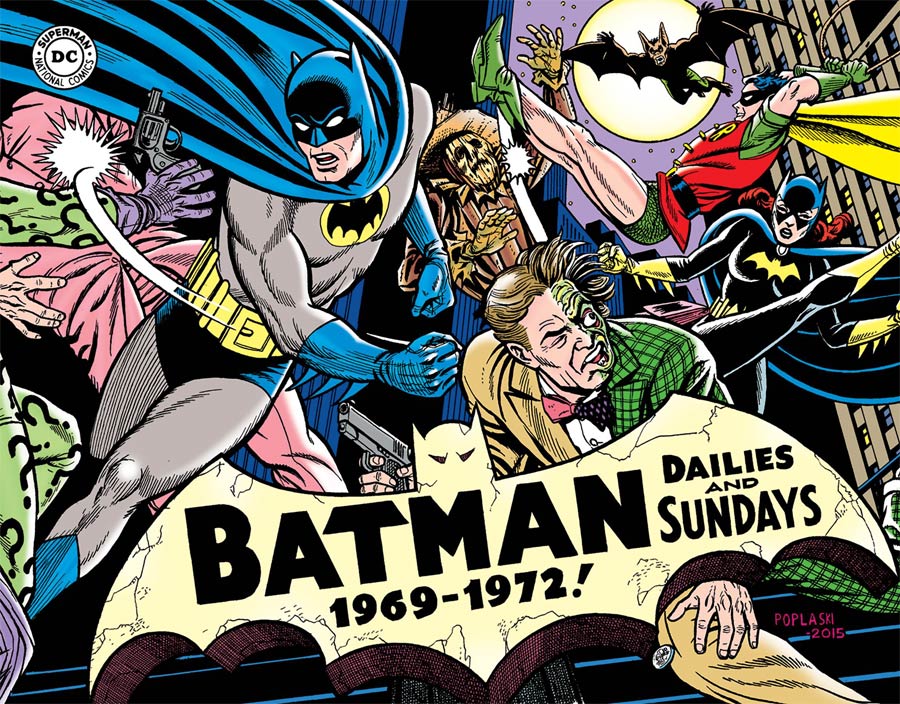 Batman With Robin Silver Age Dailies And Sundays Vol 3 1969-1972 HC