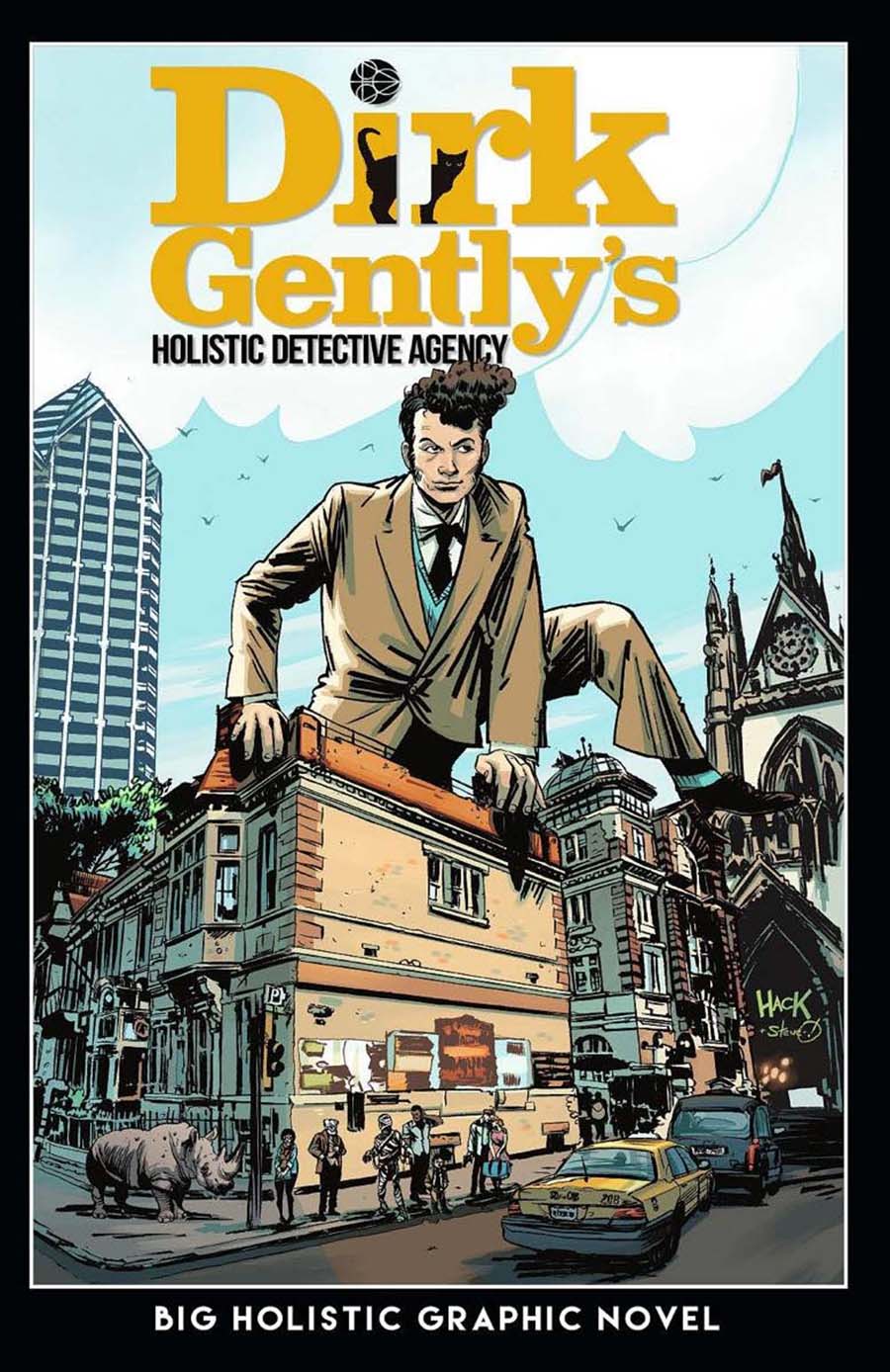 Dirk Gentlys Holistic Detective Agency Big Holistic Graphic Novel TP Direct Market Ilias Kyriazis Variant Cover