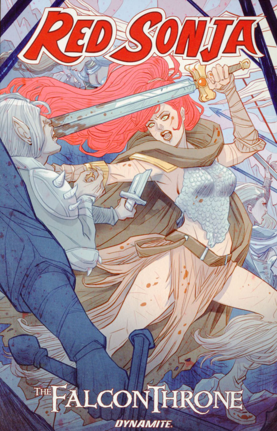 Red Sonja Falcon Throne TP