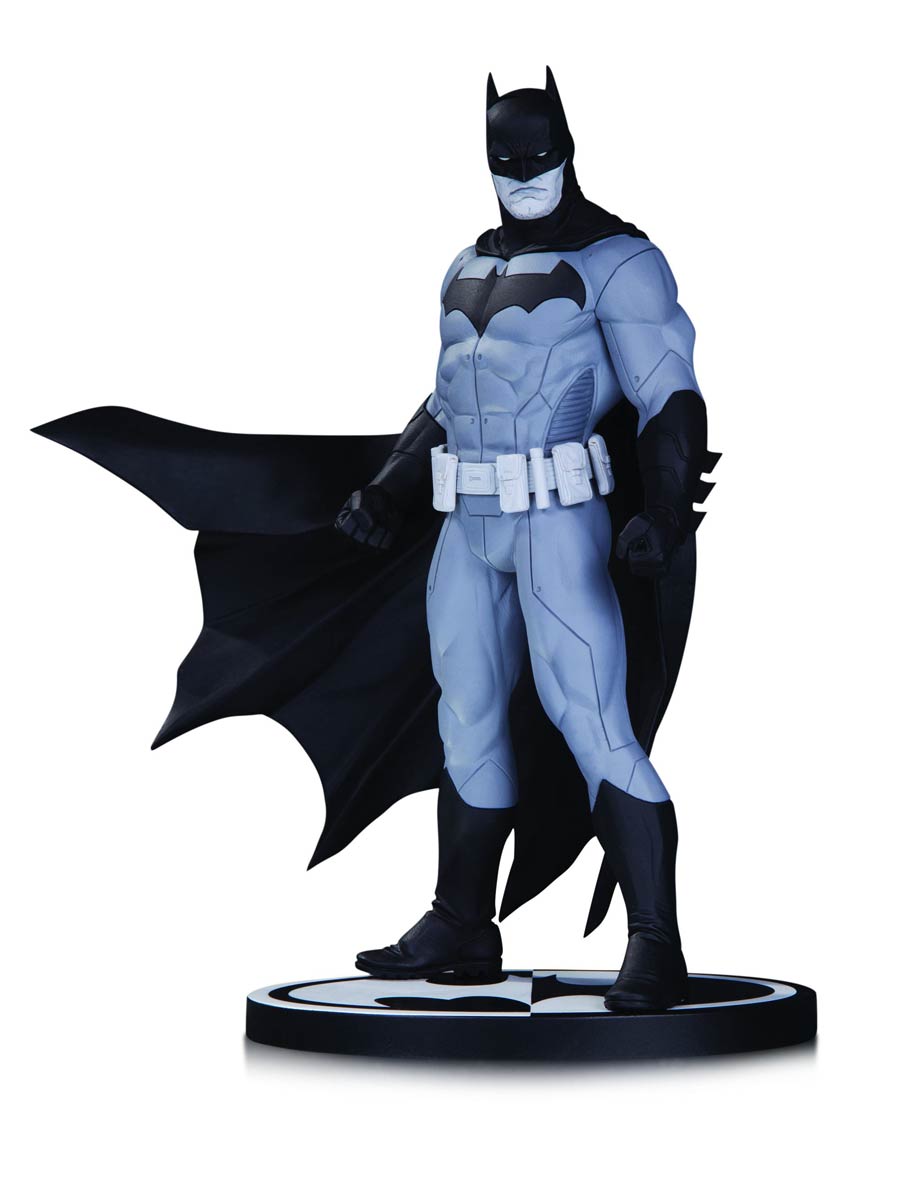 Batman Black & White Series Original Mini Statue By Jason Fabok