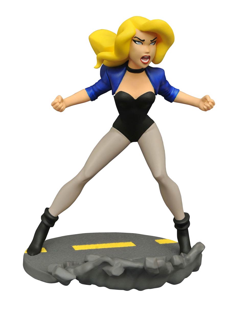 DC Gallery Justice League Unlimited Black Canary PVC Figure