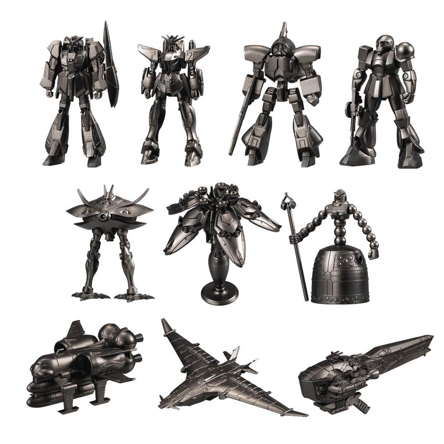 Mobile Suit Gundam Mini Kit Collection #02 - Box Of 12 Blind Mystery Box Mini Kits