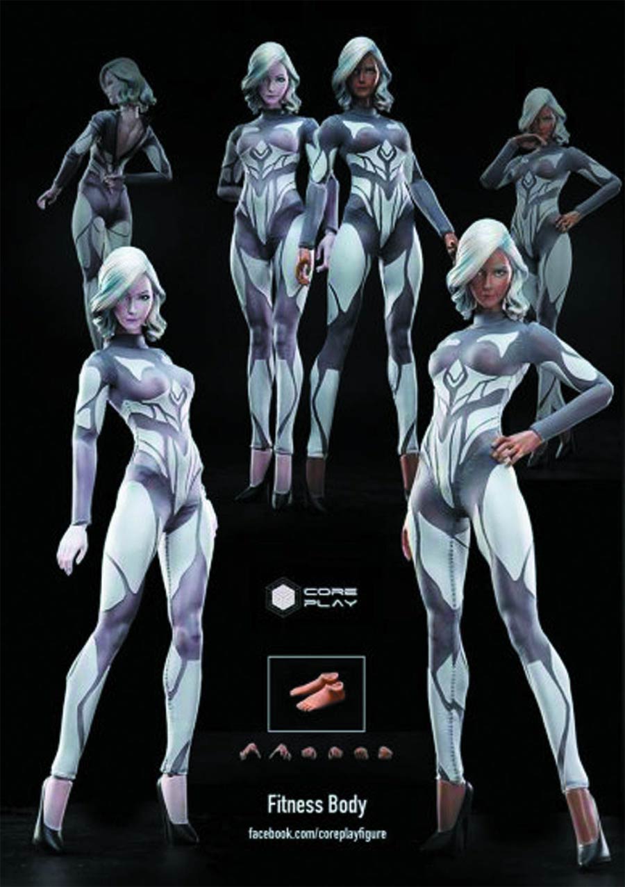 Coreplay Fitness Body Action Figure Dark Version