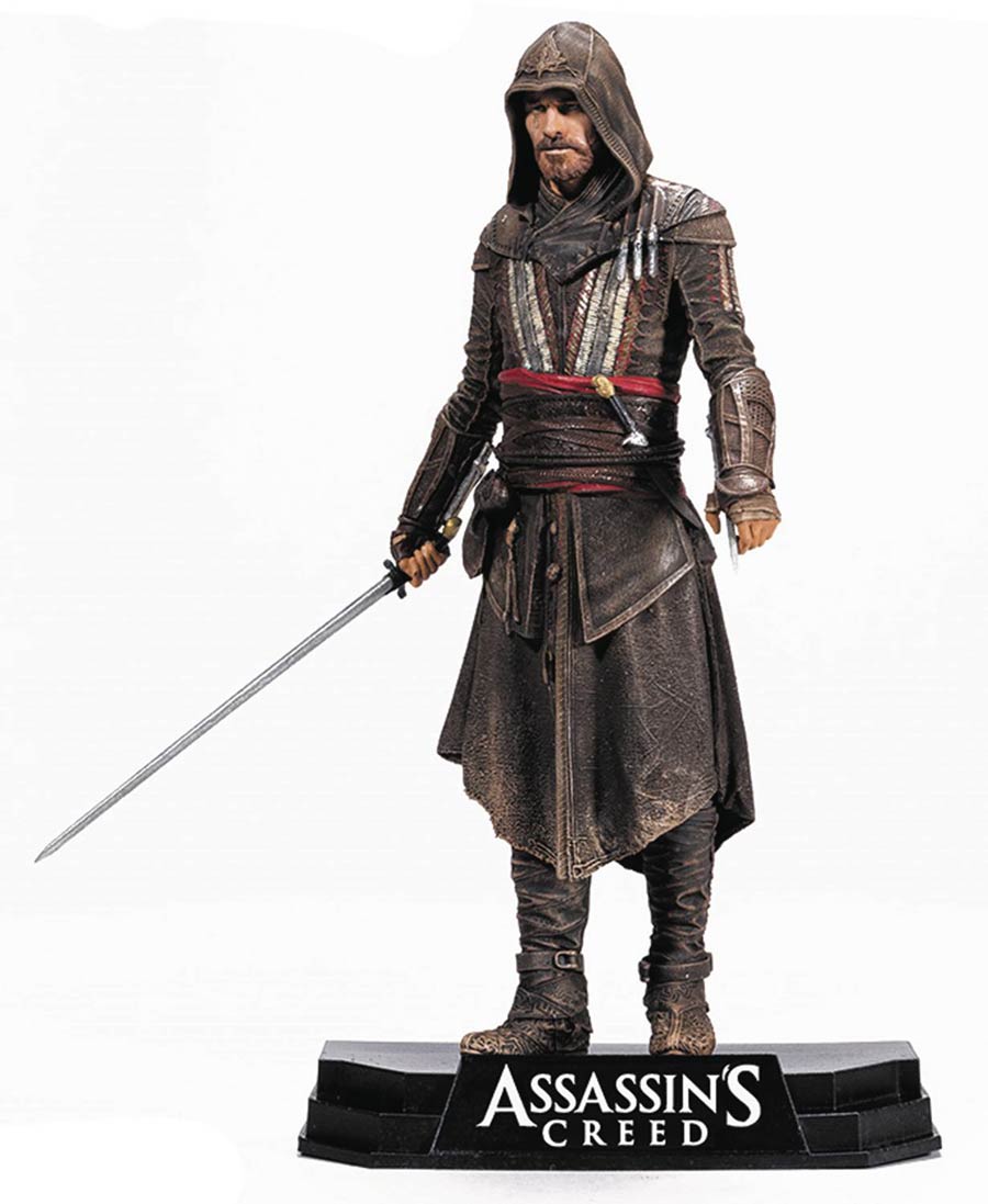 Color Tops Blue Assassins Creed Movie Aguilar Action Figure Case