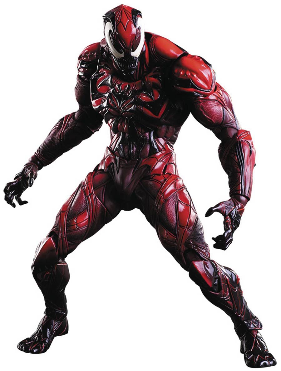 Marvel Comics Variant Play Arts Kai Action Figure - Venom Limited Color Edition