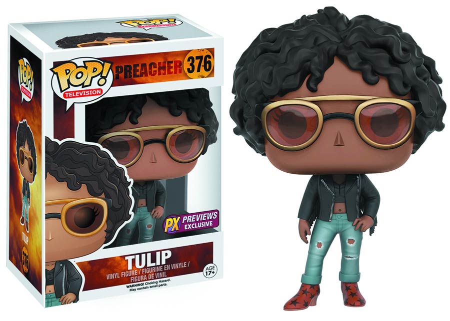 POP Television 376 Preacher Tulip Previews Exclusive Vinyl Figure