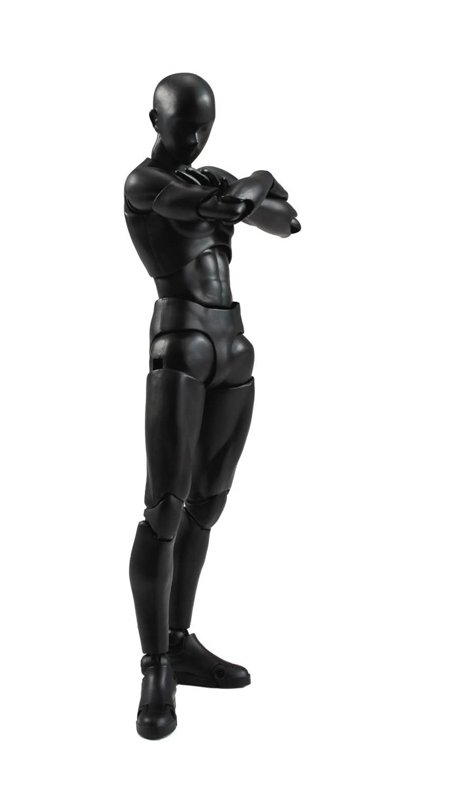 S.H.Figuarts Body Kun (Man) Regular Set (Solid Black Color Ver.) Action Figure