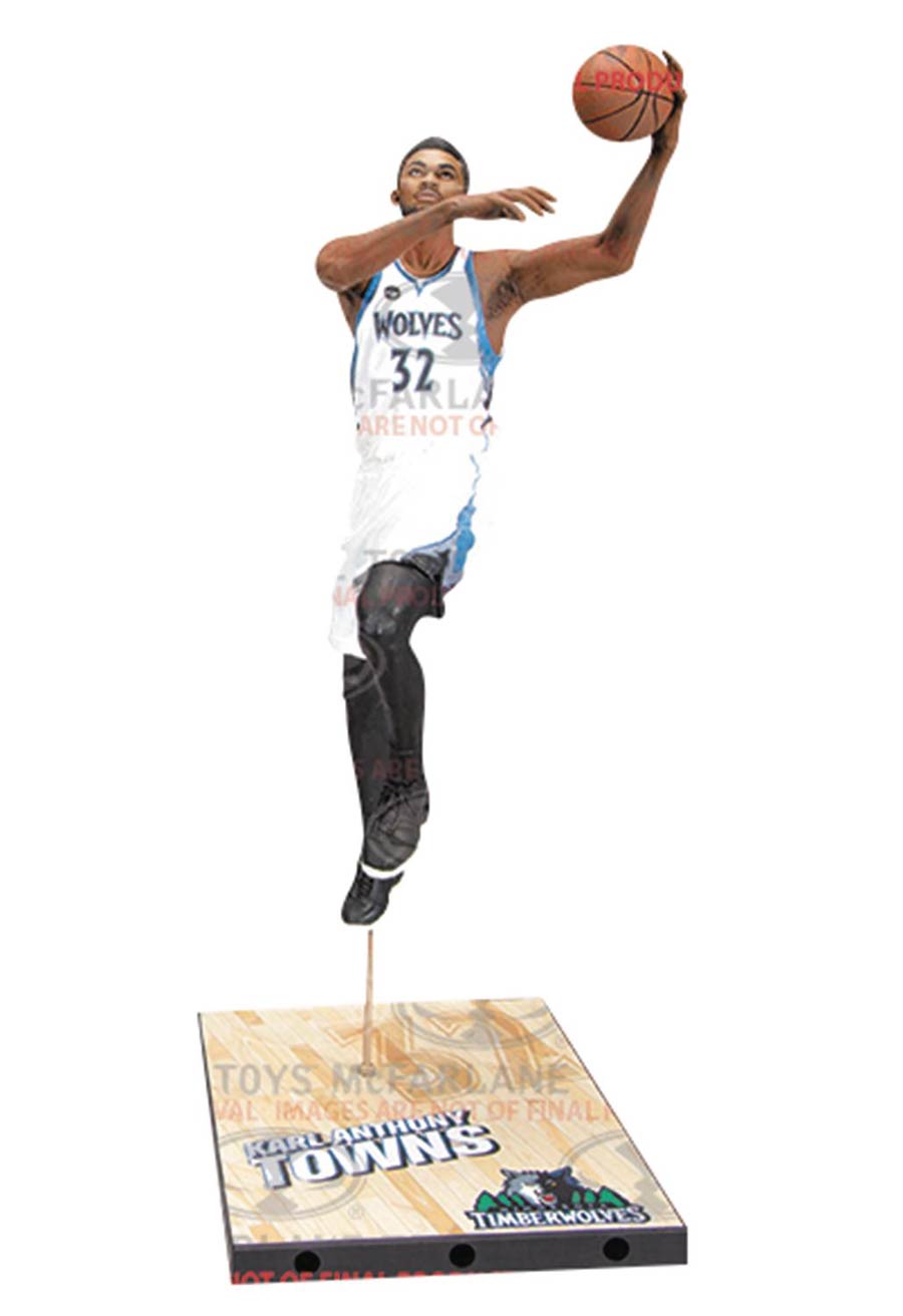 McFarlanes Sports Picks NBA Series 29 Karl-Anthony Towns Action Figure Case