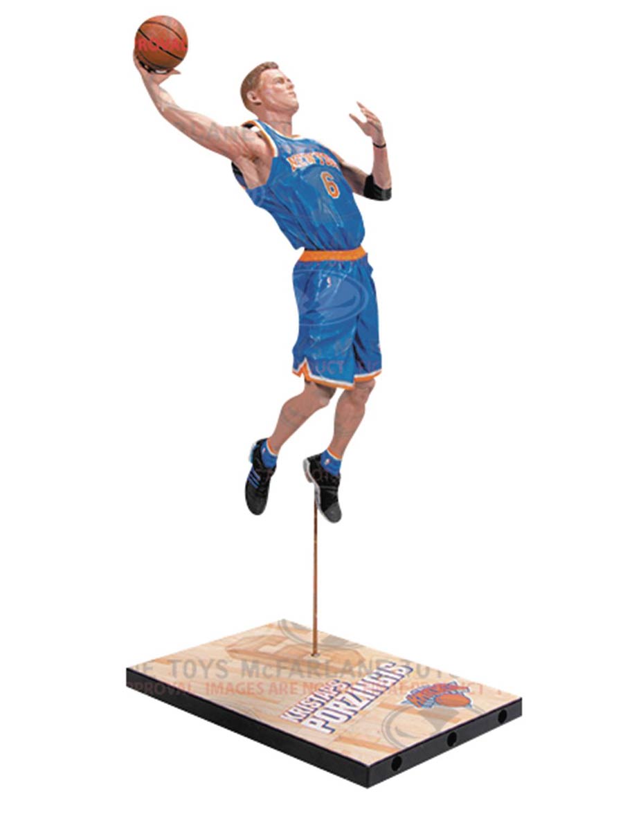 McFarlanes Sports Picks NBA Series 29 Kristaps Porzingis Action Figure Case