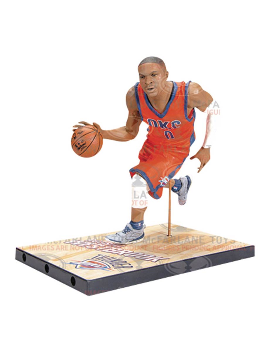 McFarlanes Sports Picks NBA Series 29 Russell Westbrook Action Figure Case