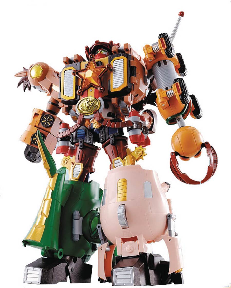 Toy Story Chogokin Cho Gattai - Woody Robo Sheriff Star Action Figure