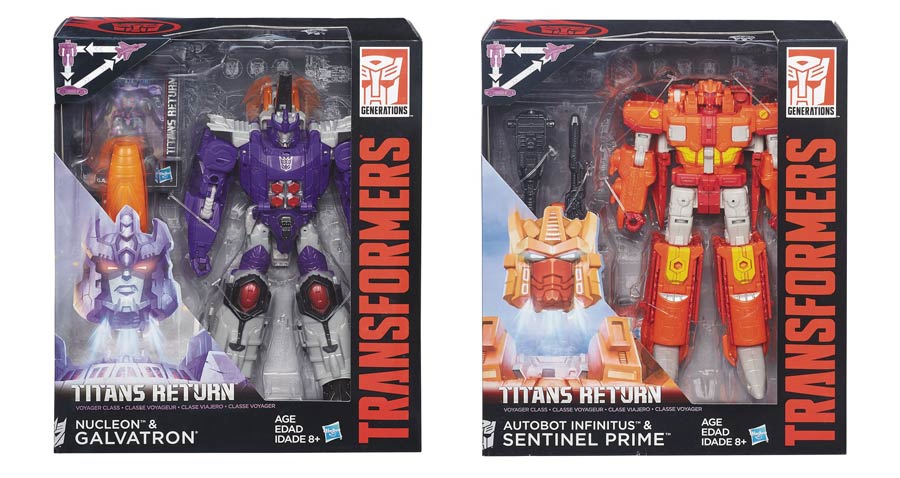 Transformers Generations Titans Return Voyager Action Figure Assortment Case 201601