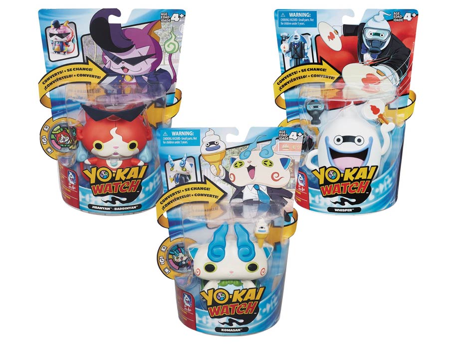 Yo-Kai Watch Converting Character Figure Assortment Case 201602