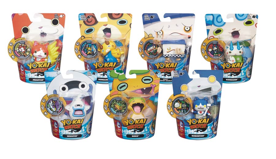 Yo-Kai Watch Medal Moments Figure Assortment Case 201602