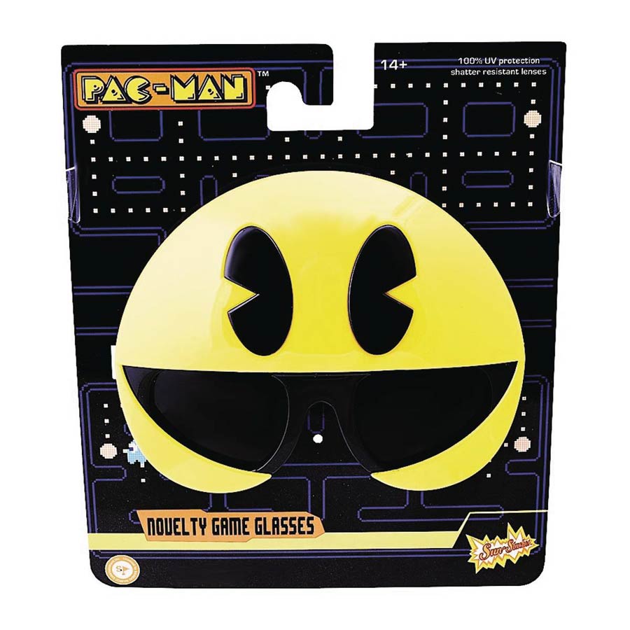 Pac-Man Sunstaches Sunglasses - Pac-Man