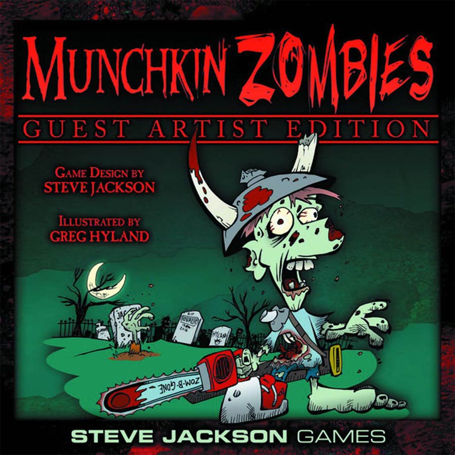 Munchkin Zombies Guest Artist Greg Hyland Edition