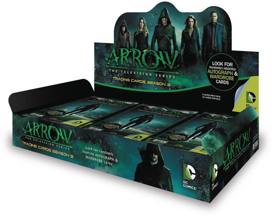 Arrow Season 3 Trading Cards Box