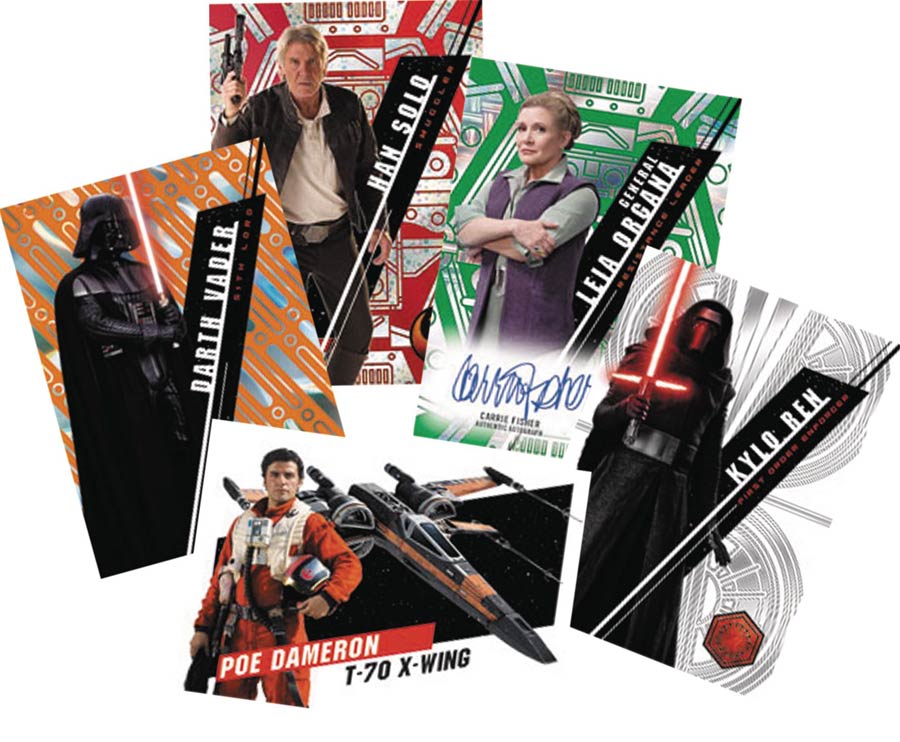Topps 2016 Star Wars High Tek Trading Cards Box