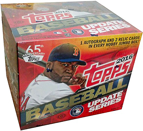 Topps 2016 Update Series Baseball Trading Cards Jumbo Box