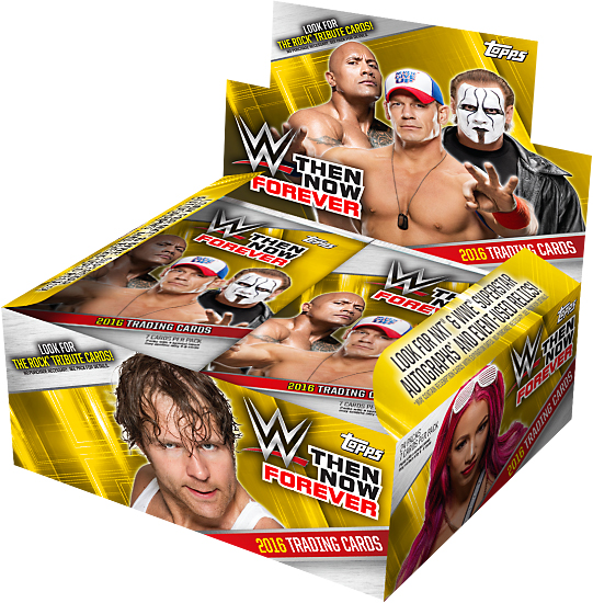 Topps 2016 WWE Then Now And Forever Trading Cards Box