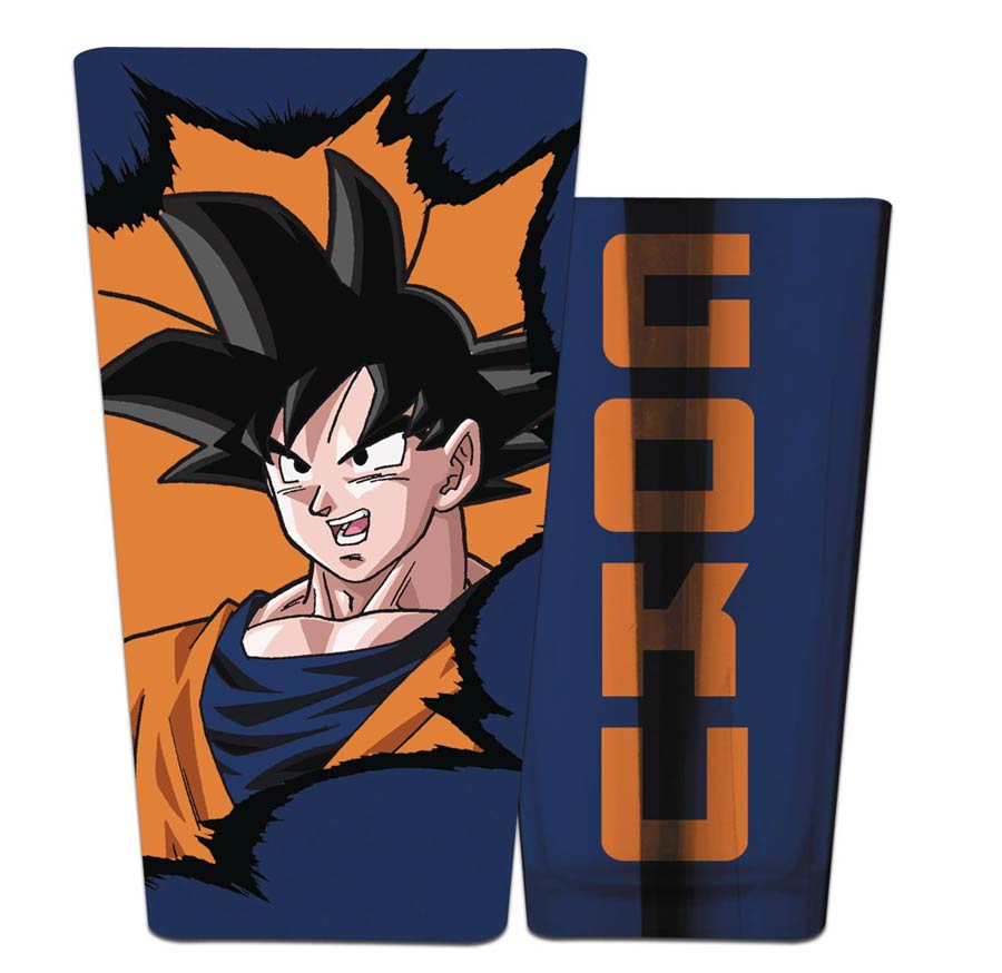 Dragon Ball Z Chrome Pint Glass - Goku