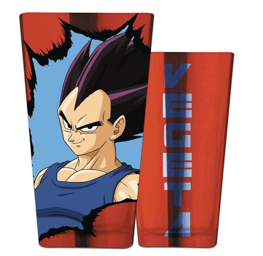 Dragon Ball Z Chrome Pint Glass - Vegeta