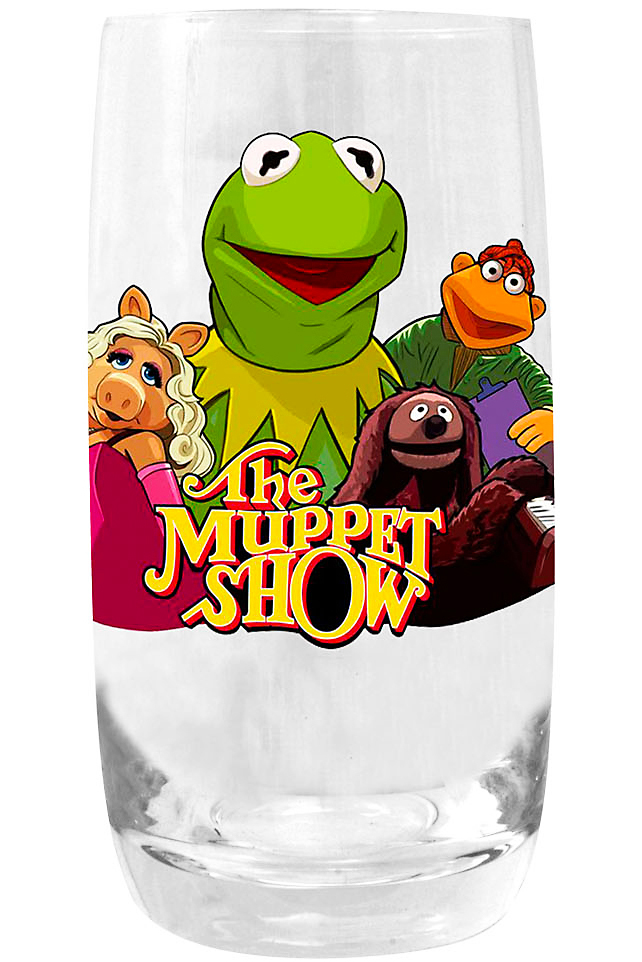 Muppets Glass Tumbler - Kermit