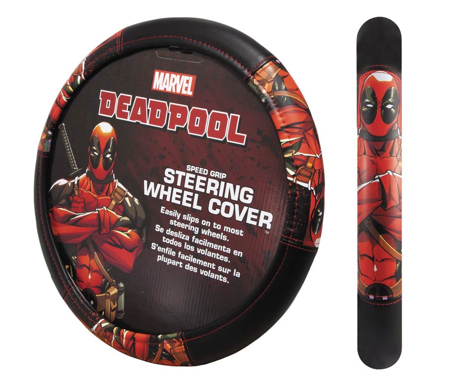 Deadpool Repeater Steering Wheel Cover