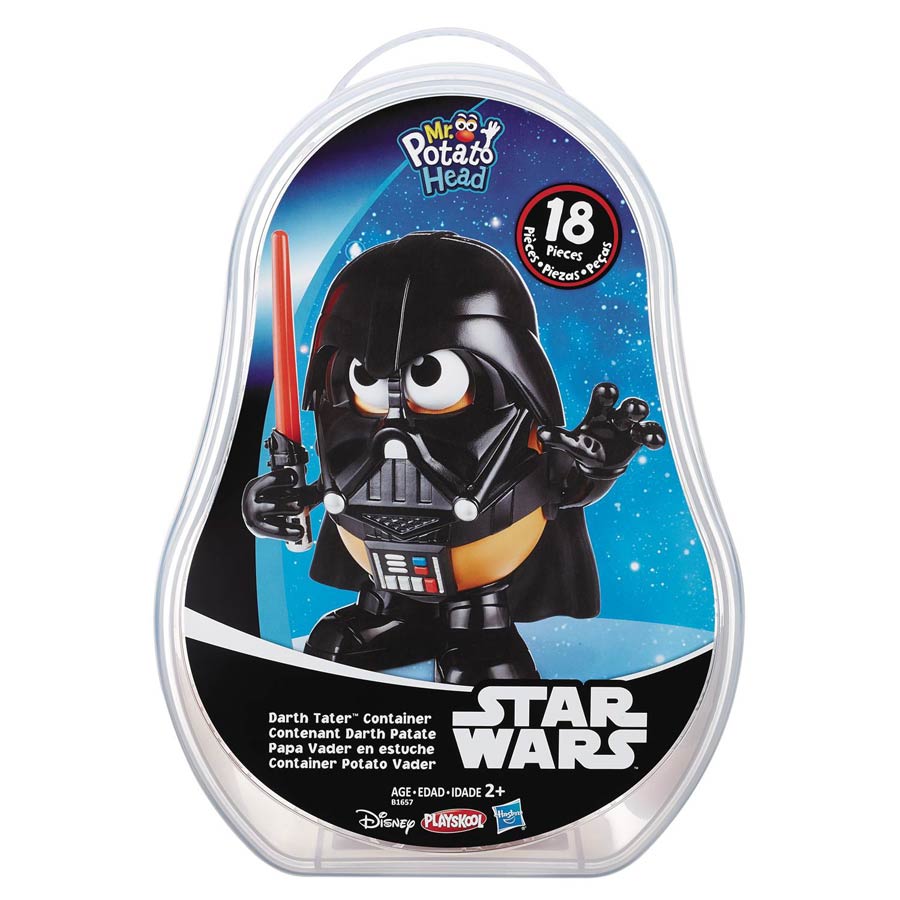 Mr Potato Head Star Wars Darth Tater Container Case