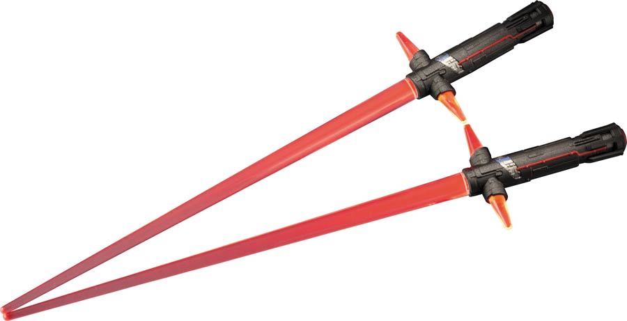 Star Wars Episode VII The Force Awakens Light-Up Chopsticks - Kylo Ren