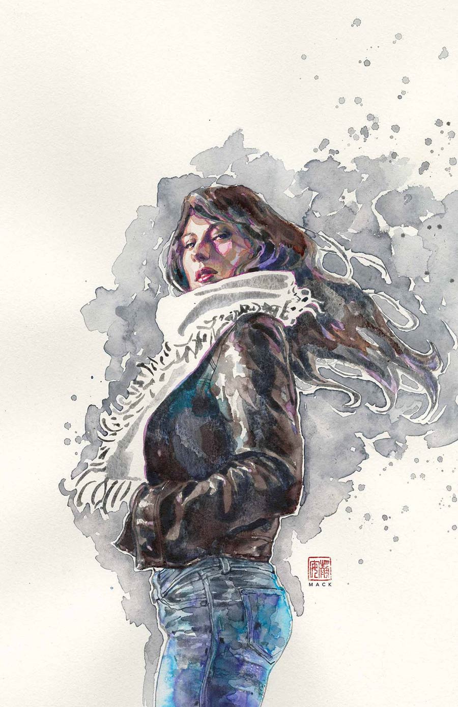 Jessica Jones #1 By David Mack Poster