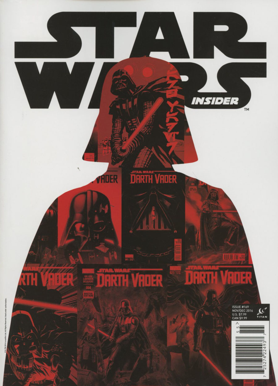 Star Wars Insider #169 November / December 2016 Previews Exclusive Edition