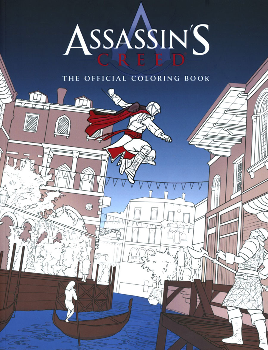 Assassins Creed Official Coloring Book SC