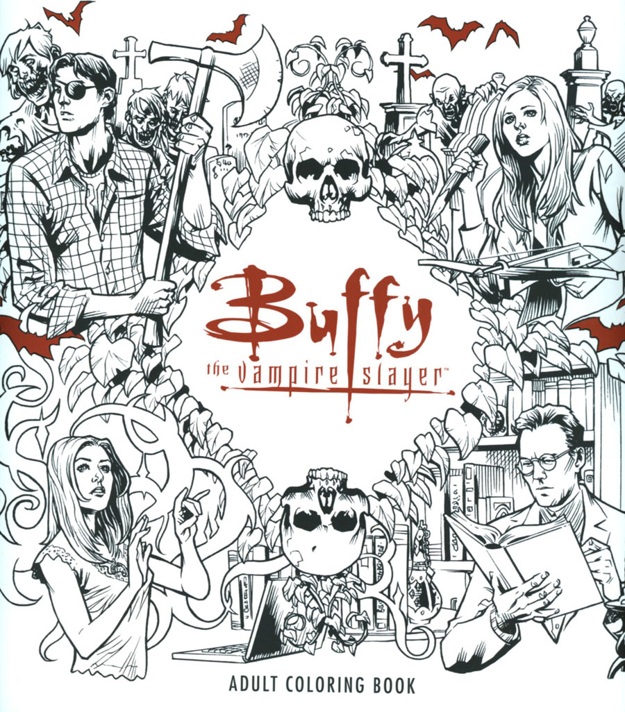 Buffy The Vampire Slayer Adult Coloring Book TP