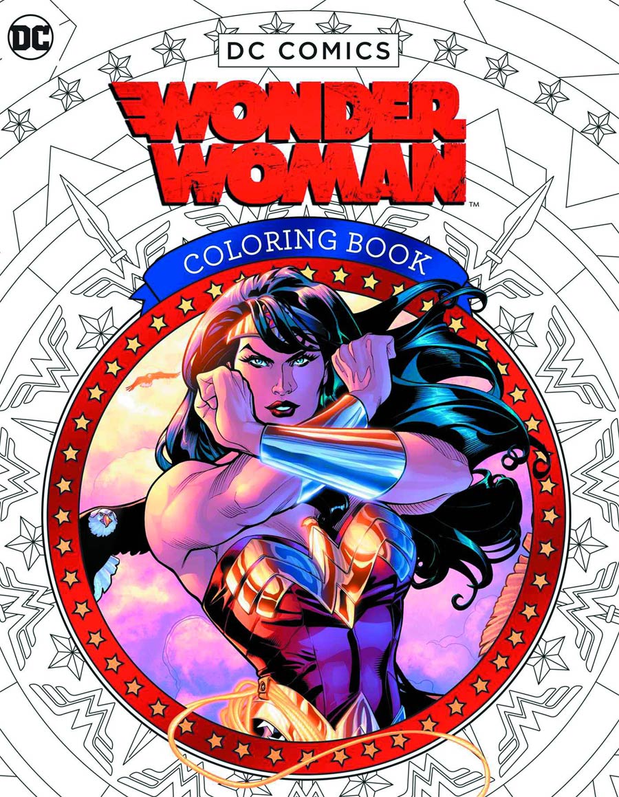 DC Comics Wonder Woman Coloring Book SC