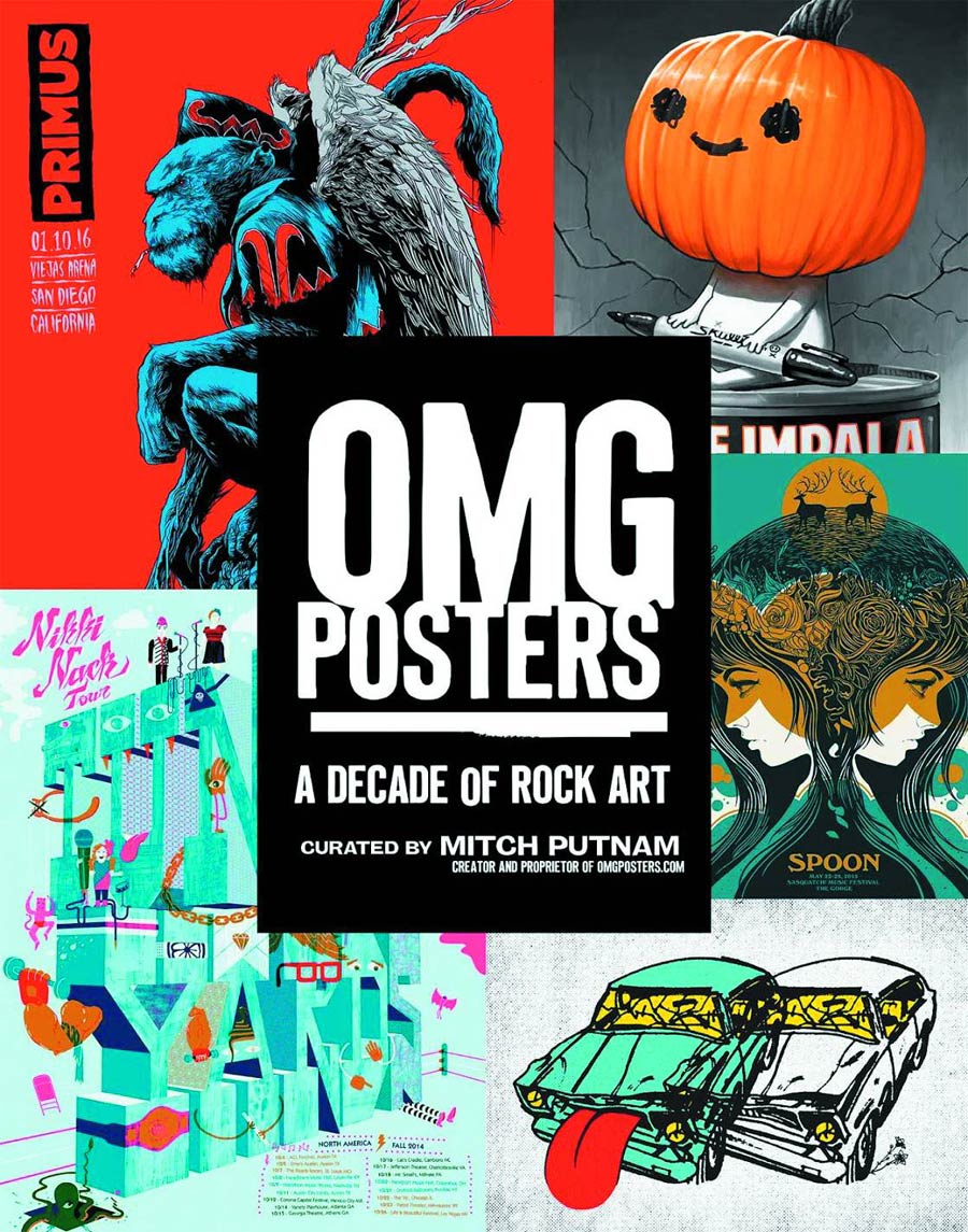 OMG Posters A Decade Of Rock Art HC