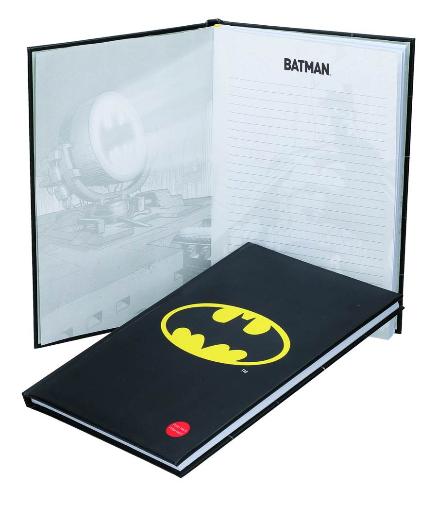 DC Heroes Batman Big Light Up Notebook