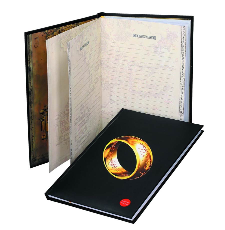 Lord Of The Rings The One Ring Big Light Up Notebook