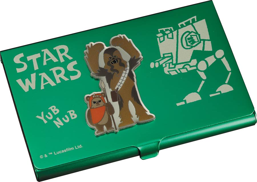 Star Wars Business Card Holder - Chewbacca & Wicket W Warrick